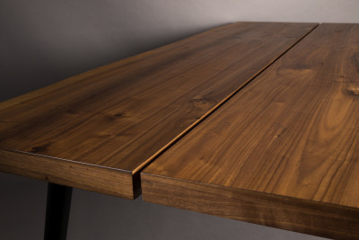Jídelní stůl Alagon, kónické nohy, recyklované dřevo, Donate