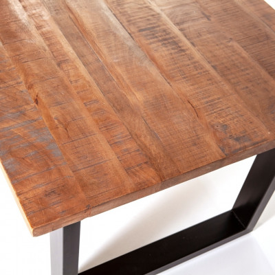 Konferencni stolek, federica III, mangové dřevo a kov DONATE