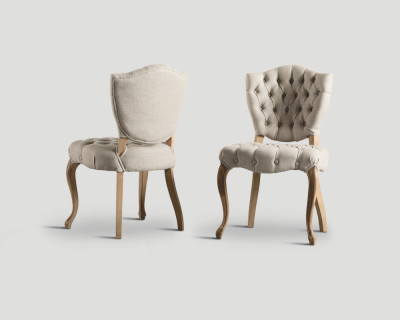 Jídlení židle Rieti, textilní - Donate 