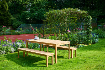 zahradní set Mortiz, stůl a lavice - Donate 