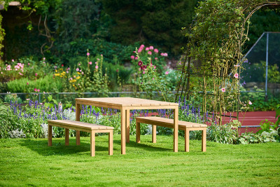 zahradní set Mortiz, stůl a lavice - Donate 